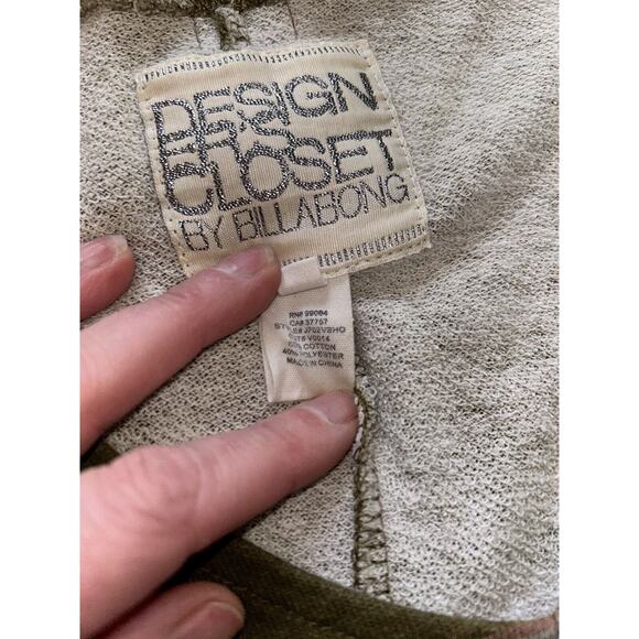 Designer’s Closet by billabong poncho Shirt Womens Size Small medium‎ oversized - Picture 13 of 14